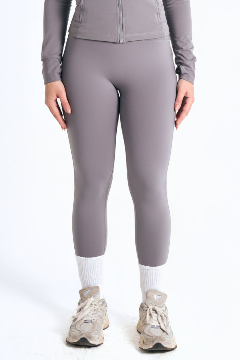 Seamless V Waist Leggings In Stone