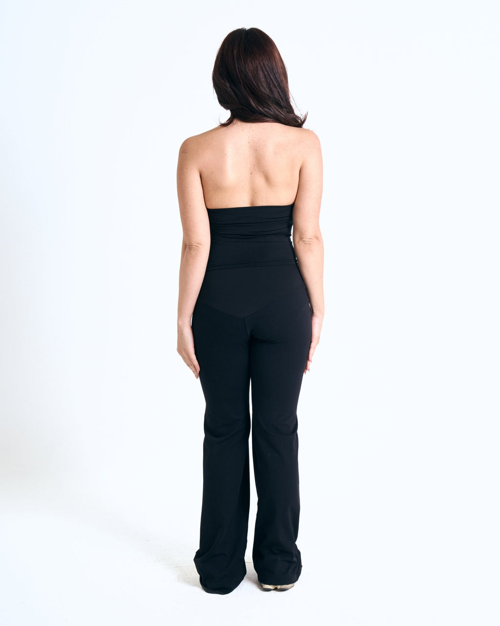 Everyday Halter Tank In Black - Motion Muse