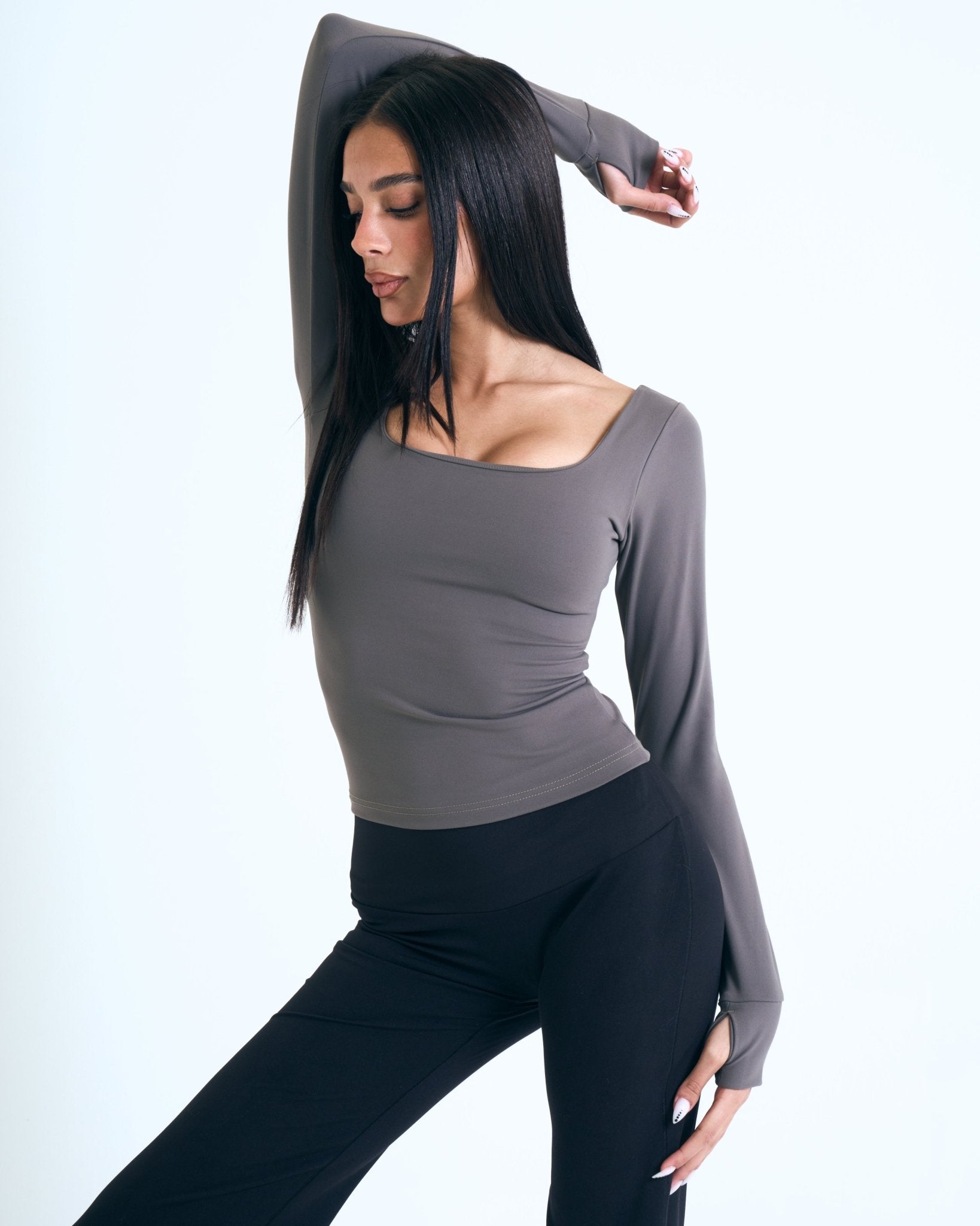 Muse Sleeve Top In Olive - Motion Muse