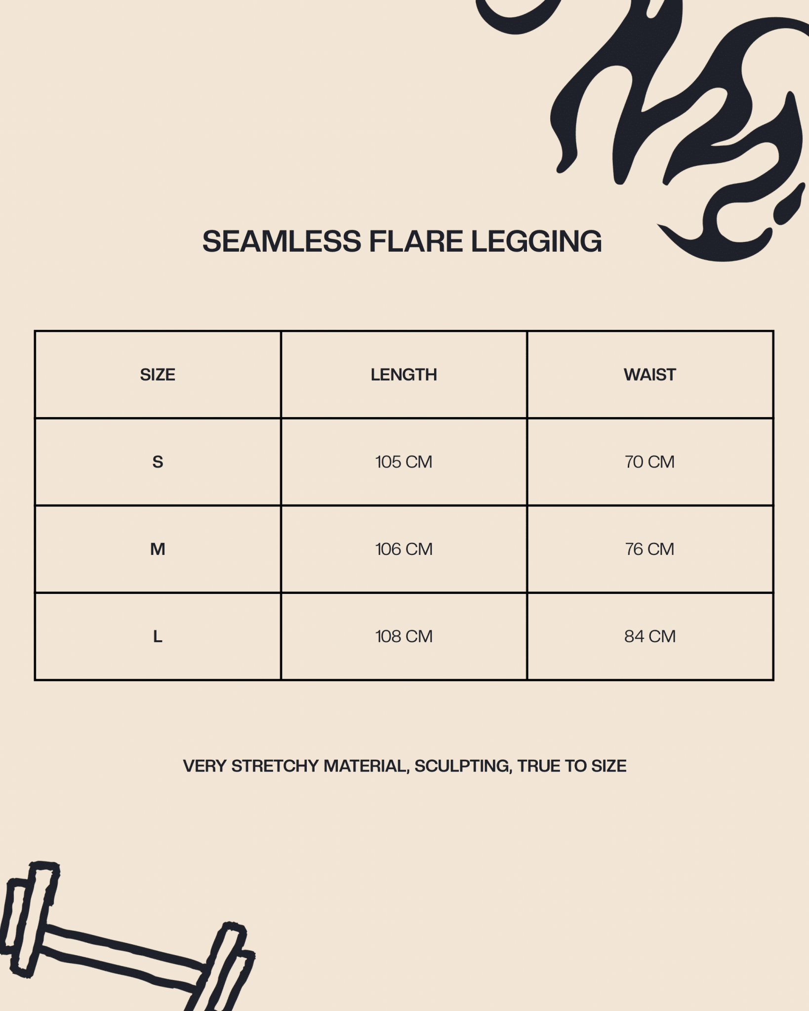 Seamless Flare Legging In Black - Motion Muse