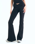 Seamless Flare Legging In Black - Motion Muse