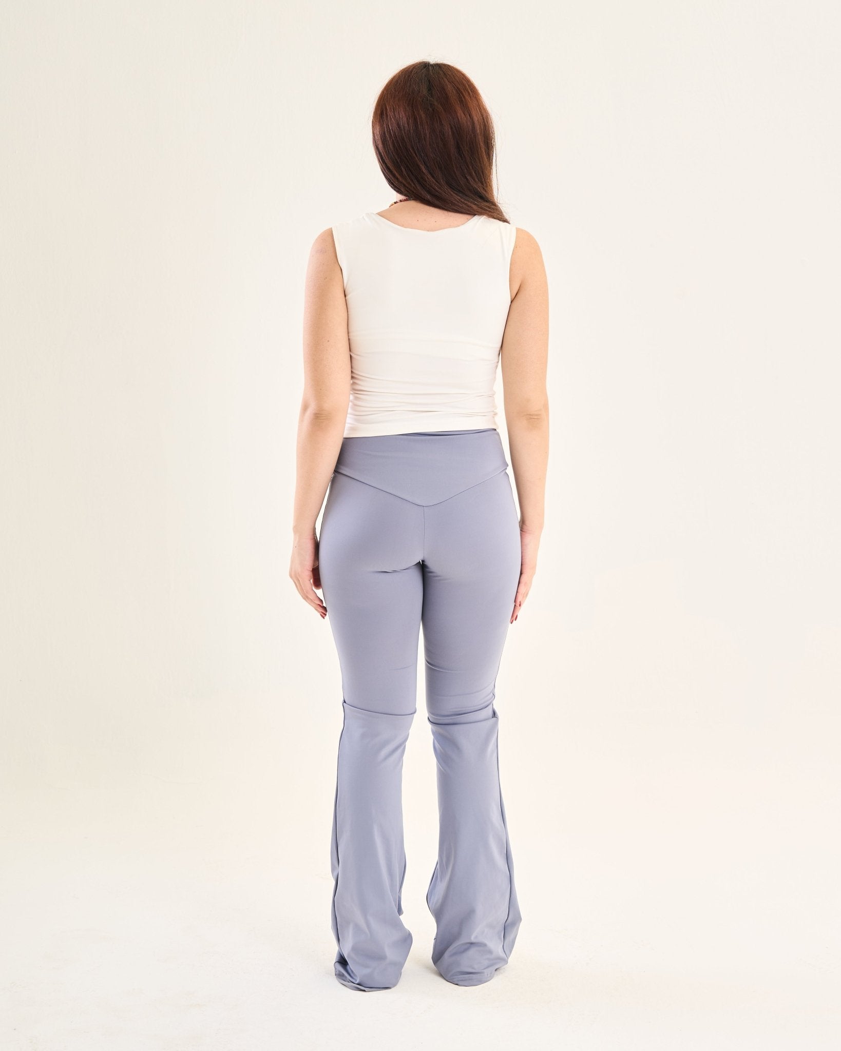 Seamless Straight Leg Legging Dusty Blue - Motion Muse