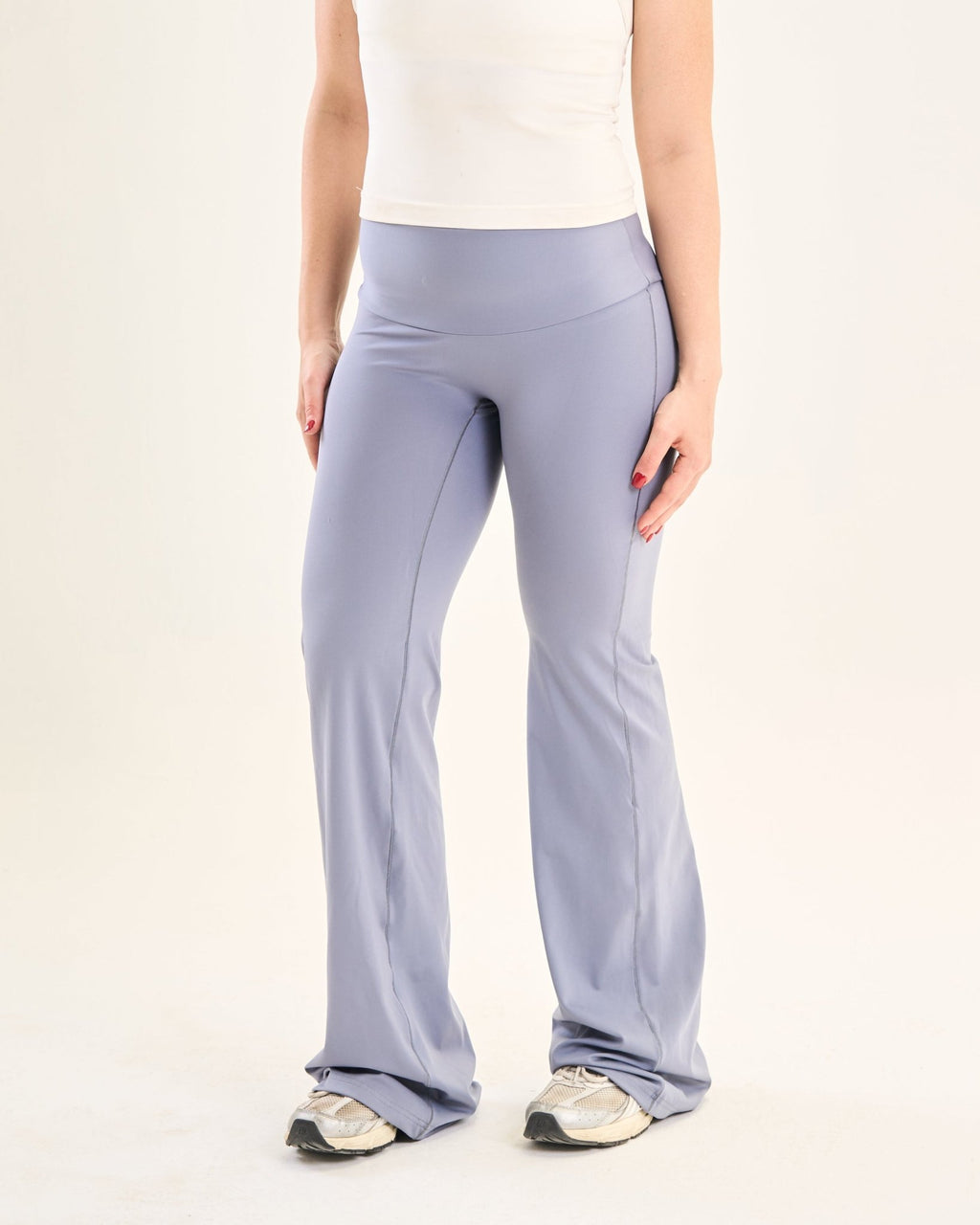Seamless Straight Leg Legging Dusty Blue - Motion Muse